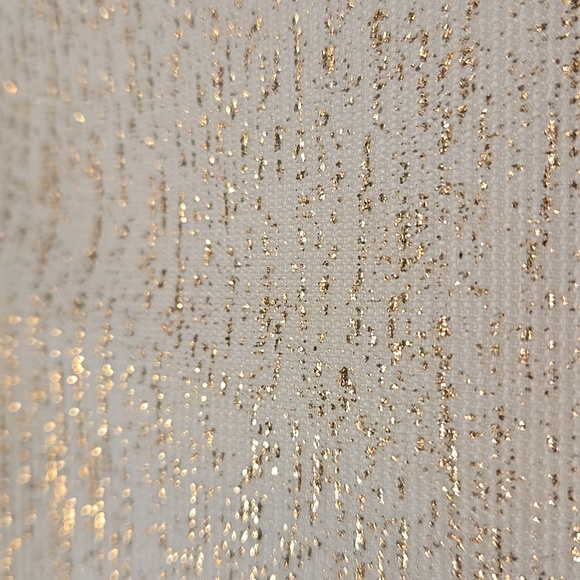 Guess Size 8 Cocktail dress ivory/ gold metallic Bodycon Size 8 - Picture 5 of 5